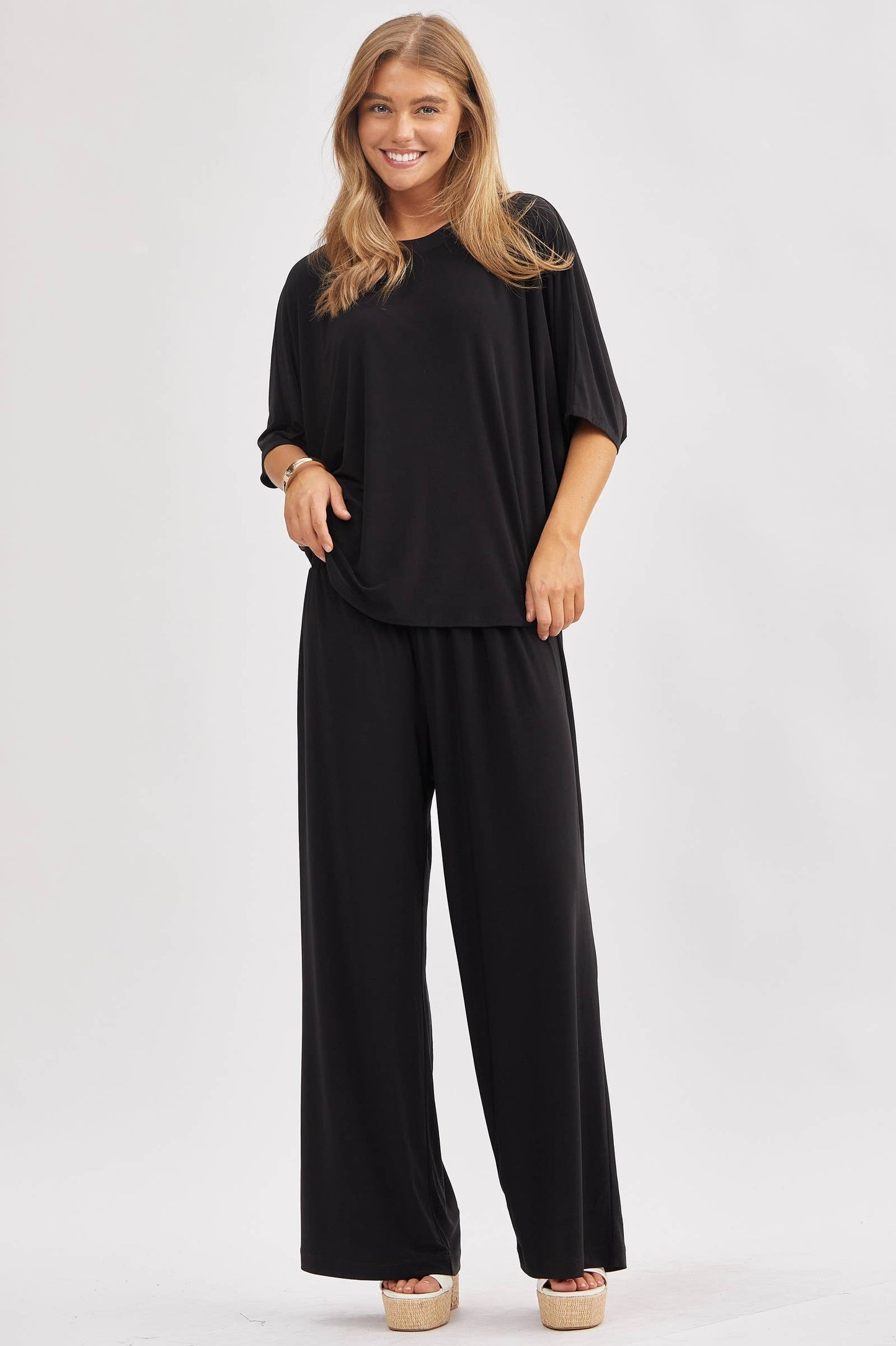 Flowy Top + Wide Leg Set