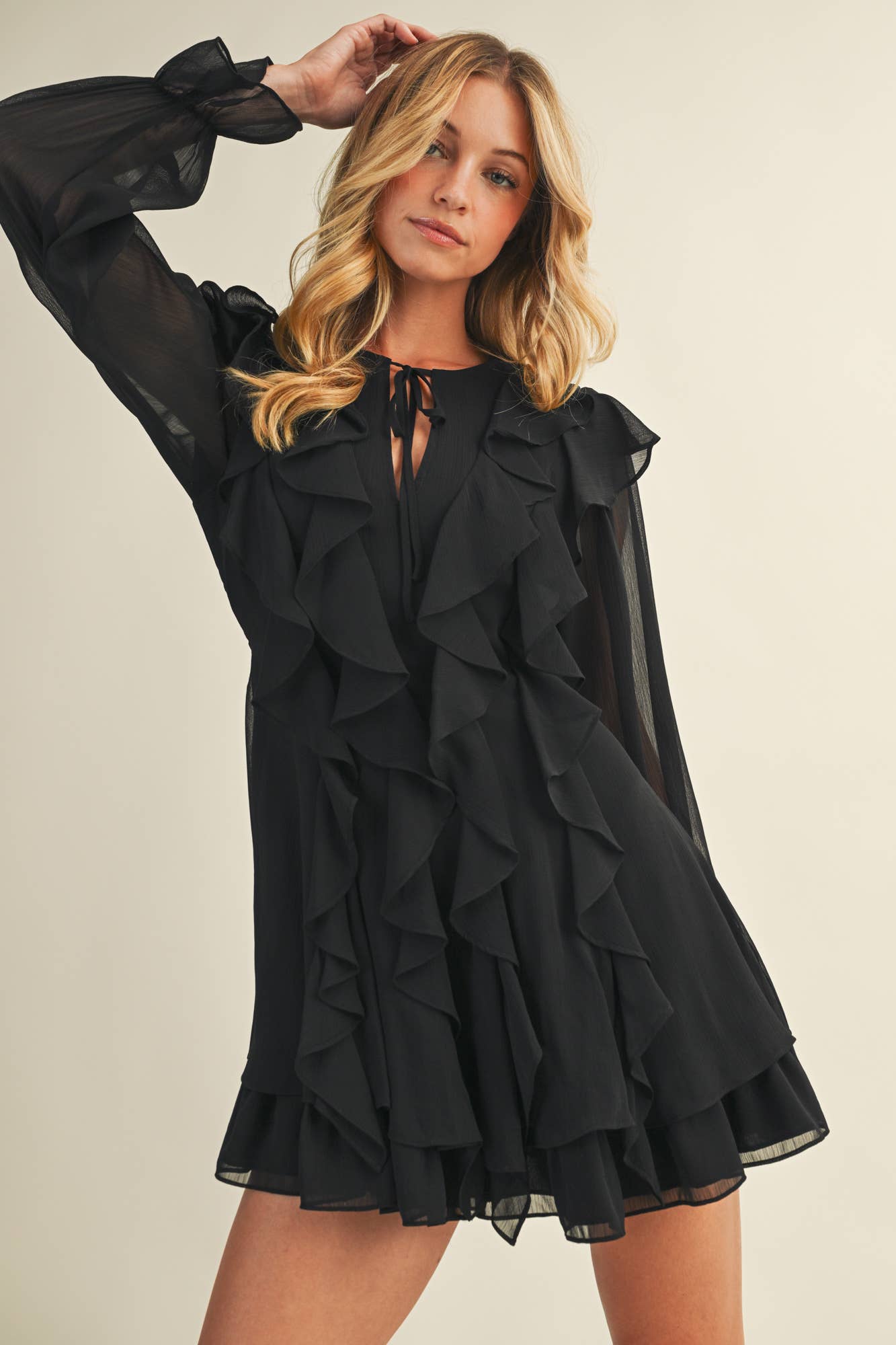 Vivian Ruffled Dress