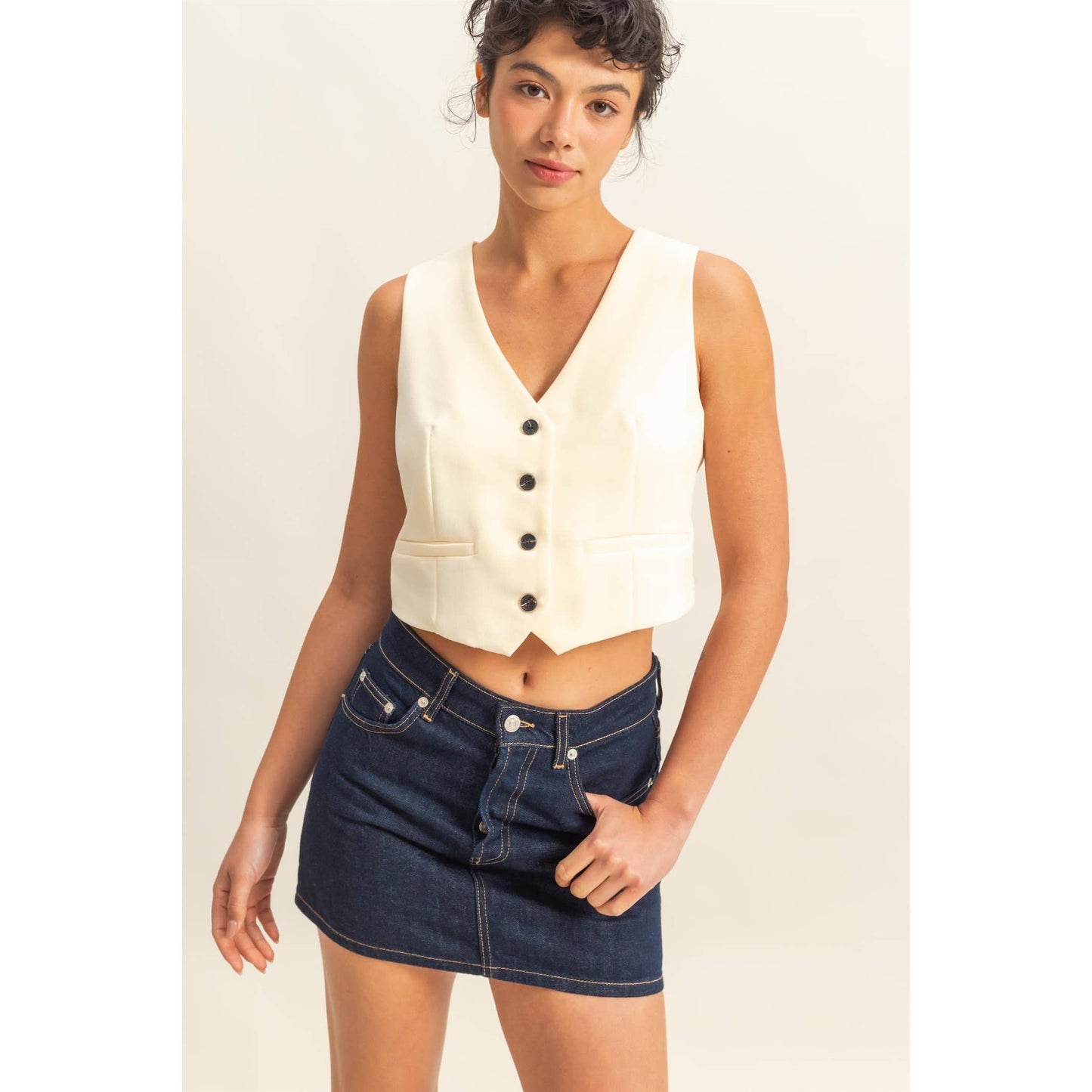 Button-Down Vest
