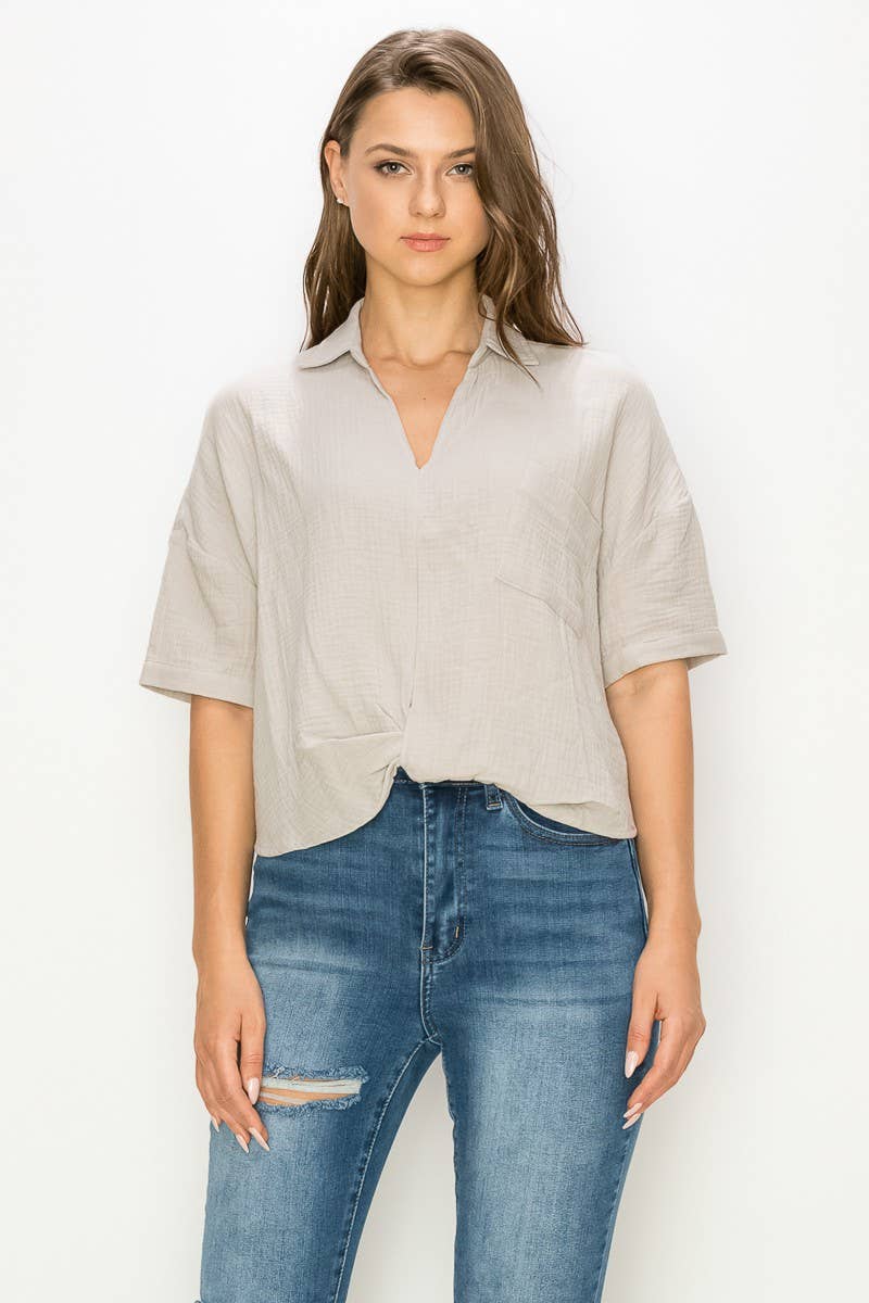 Twisted Blouse