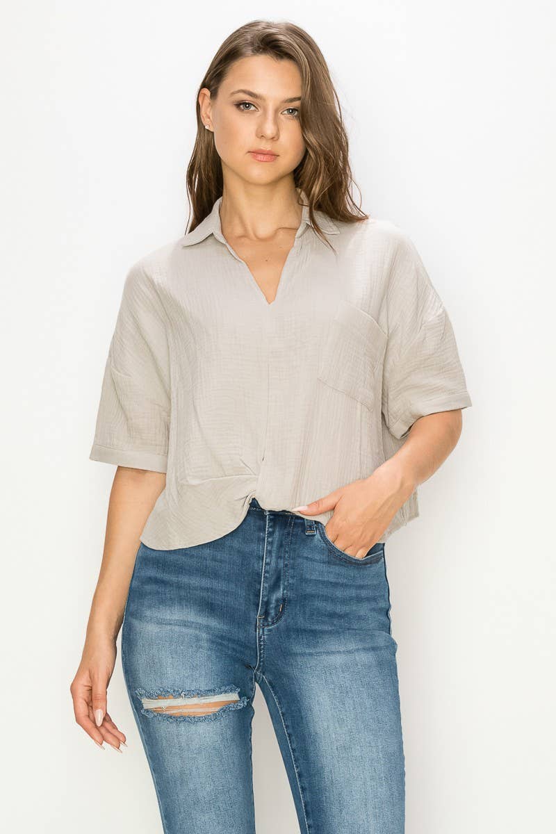 Twisted Blouse