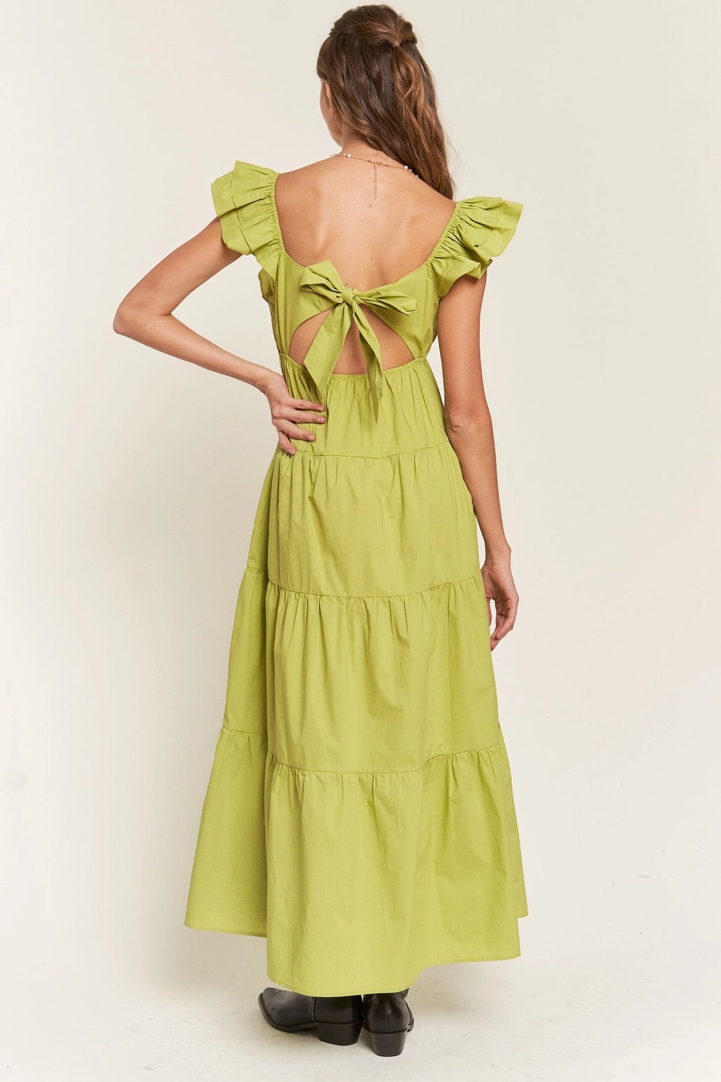 Lime Maxi Dress