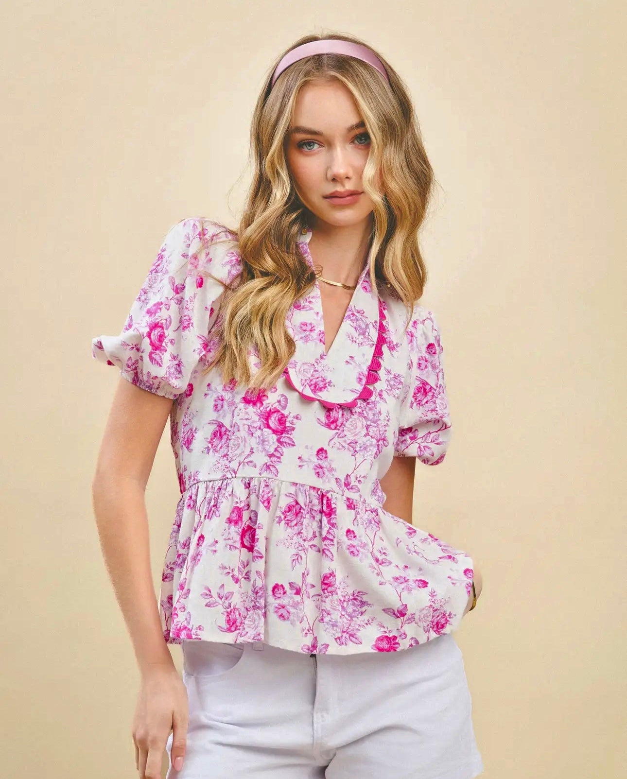 Isa Linen Blouse