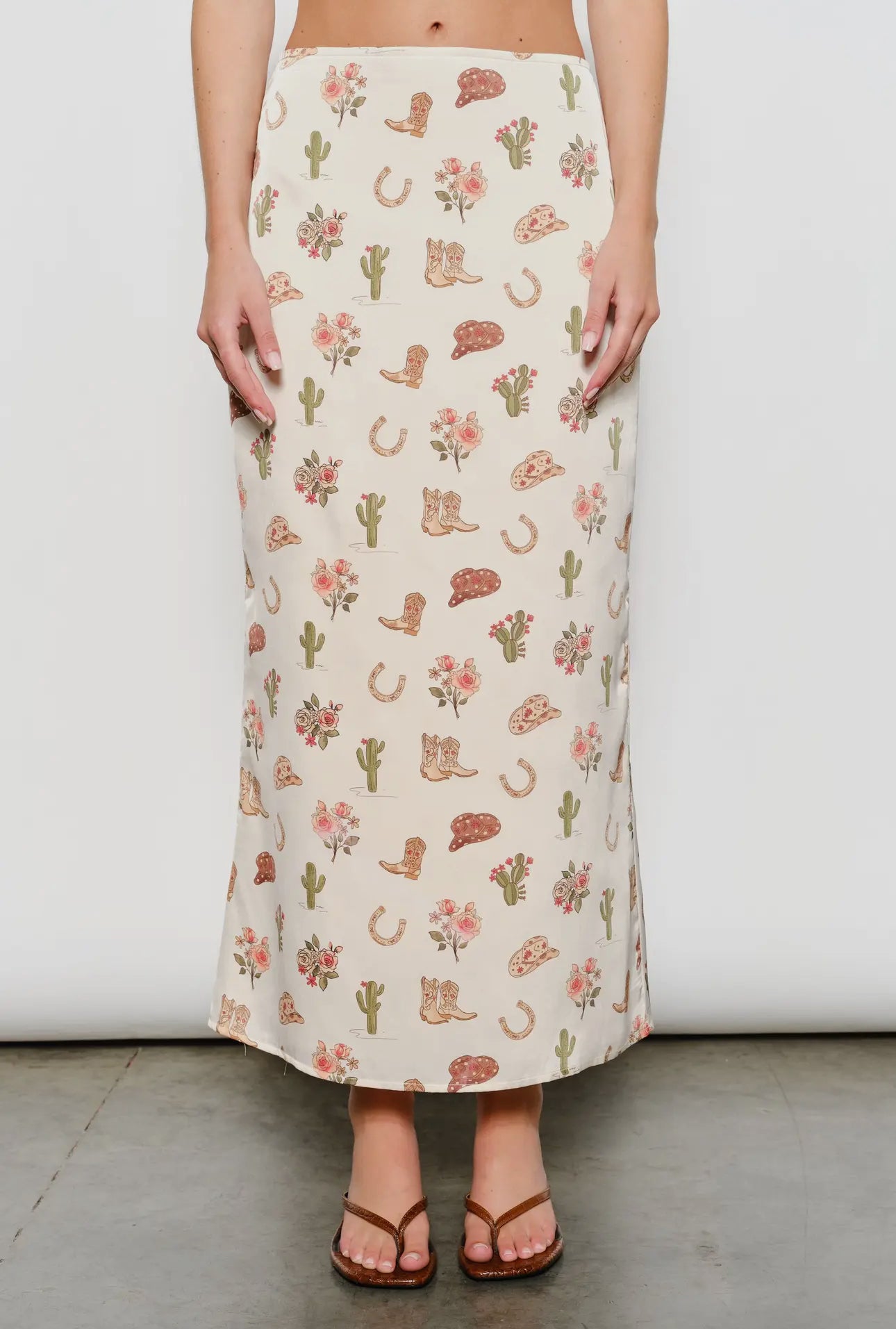 Western Maxi Skirt
