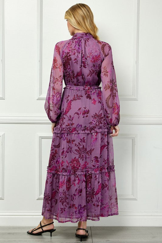 The Berry Maxi Dress