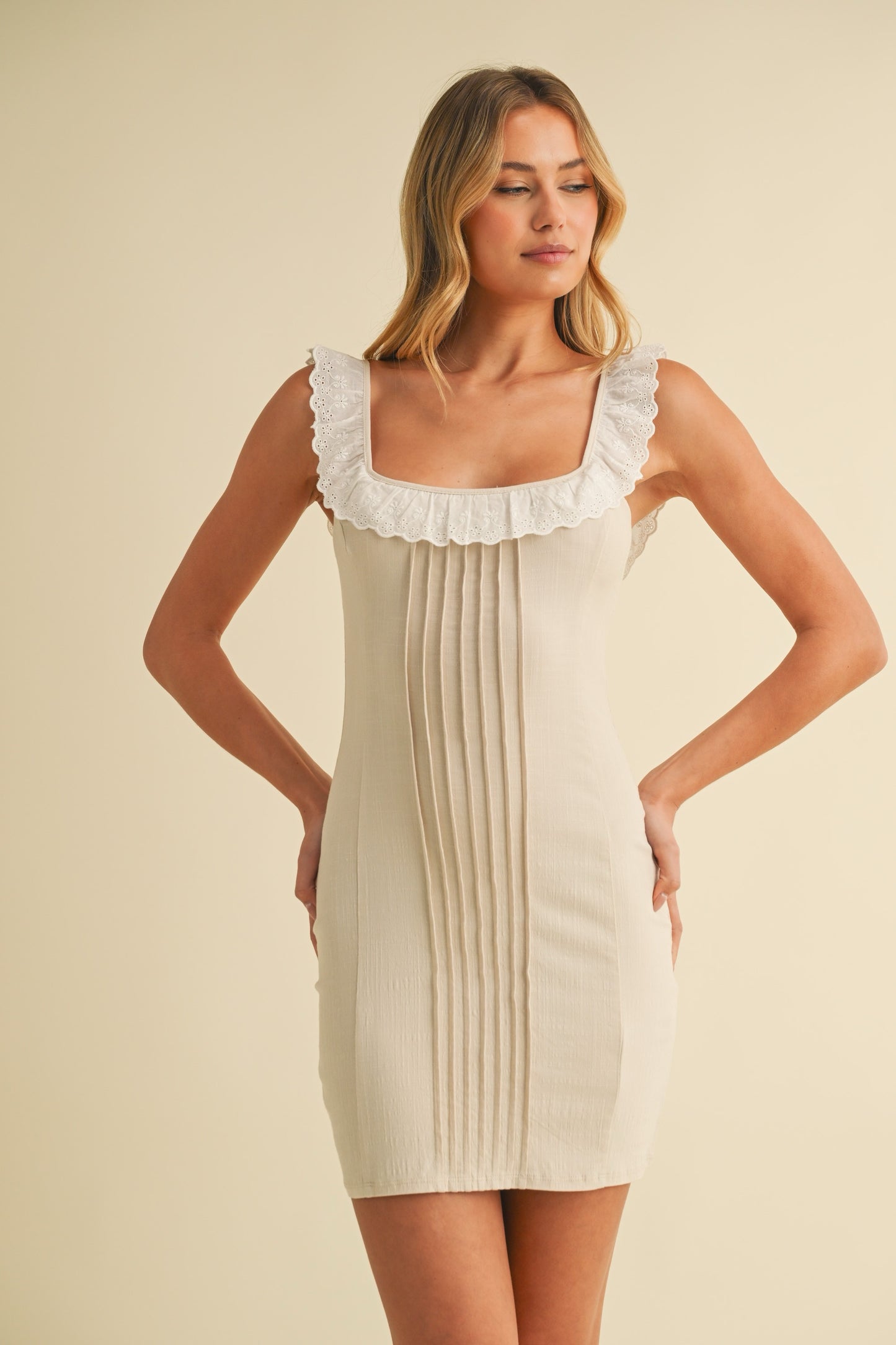 Linen Mini Dress