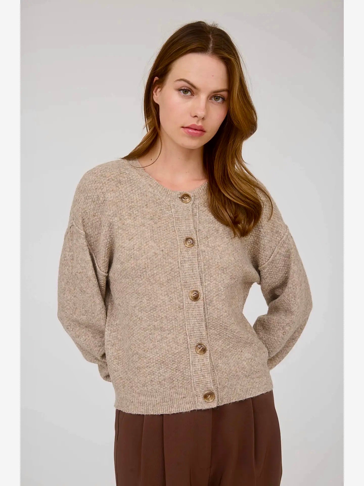 Khaki Cardigan