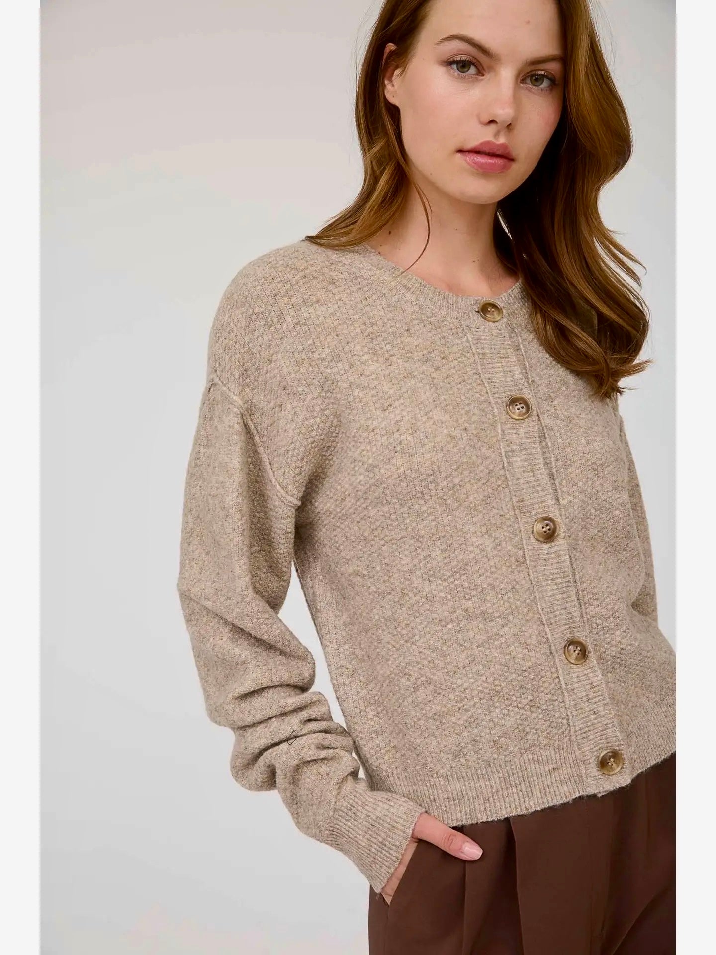Khaki Cardigan