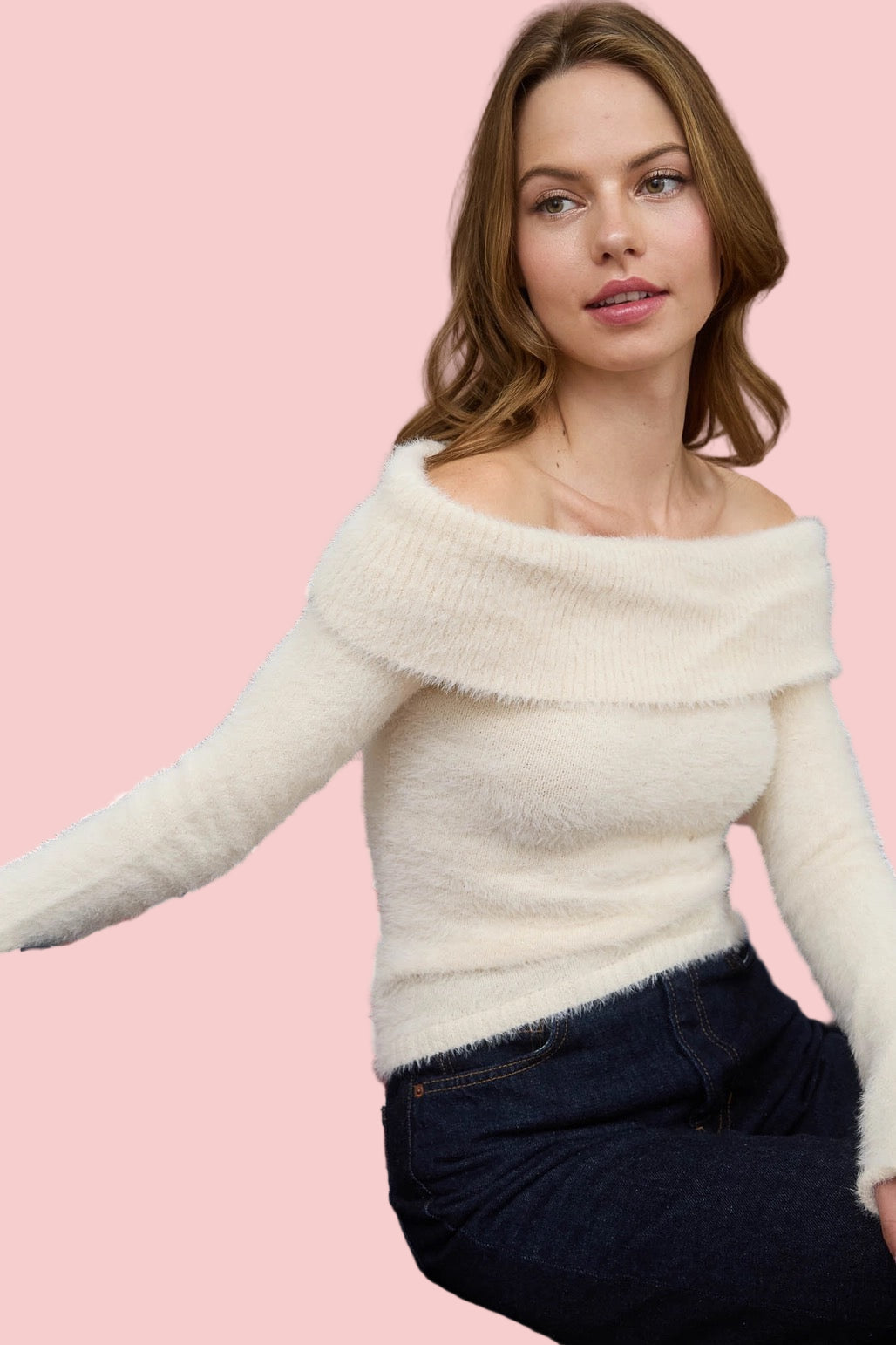 Off shoulder softy