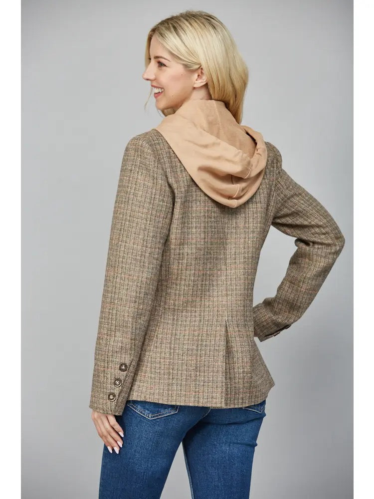 Hooded Blazer