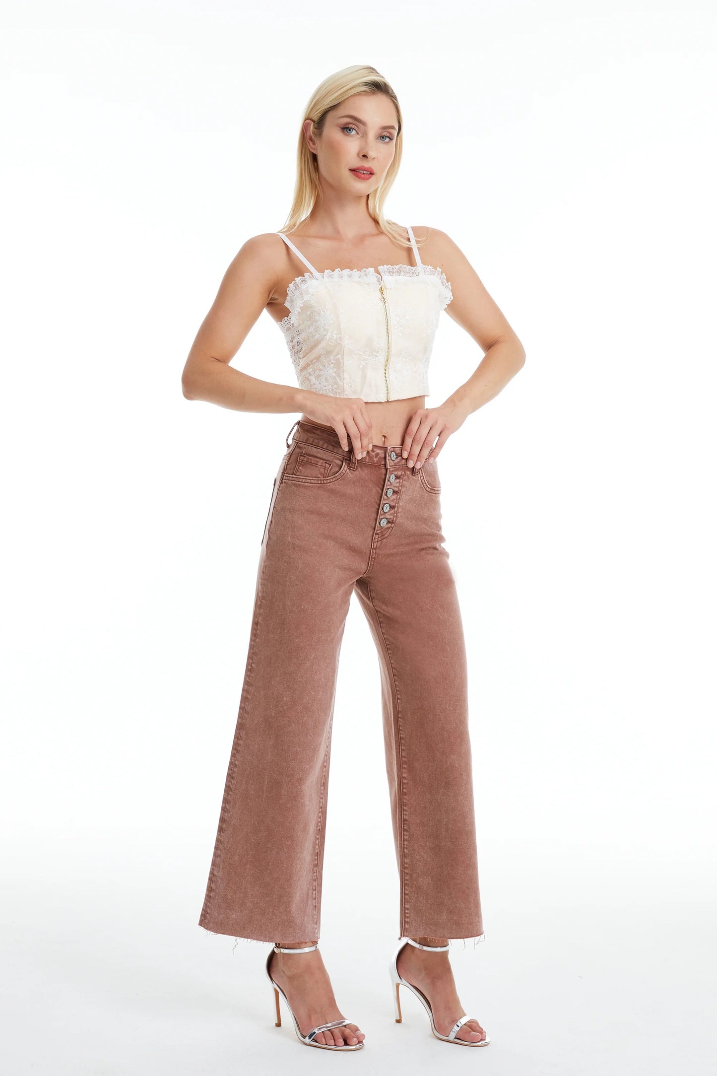 Latte Denim Jeans