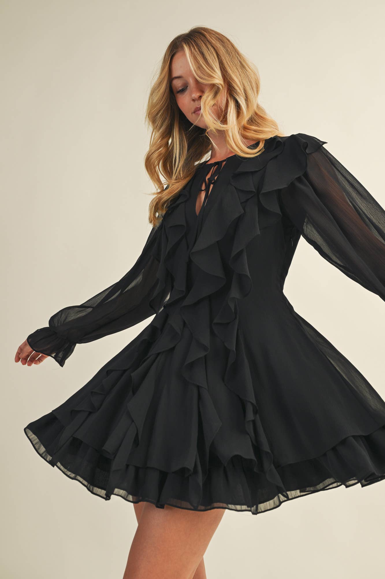 Vivian Ruffled Dress
