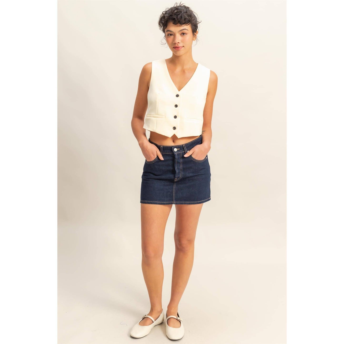 Button-Down Vest