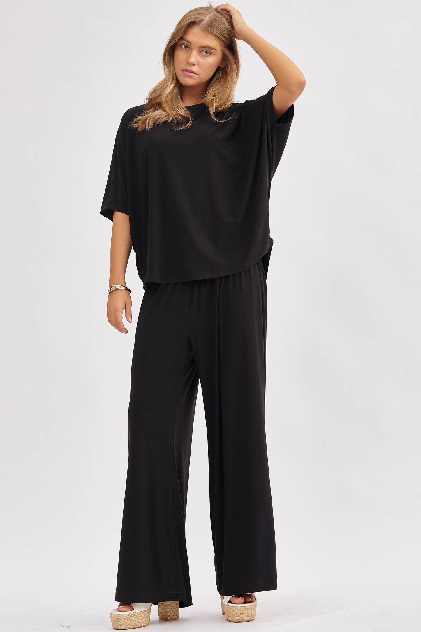 Flowy Top + Wide Leg Set