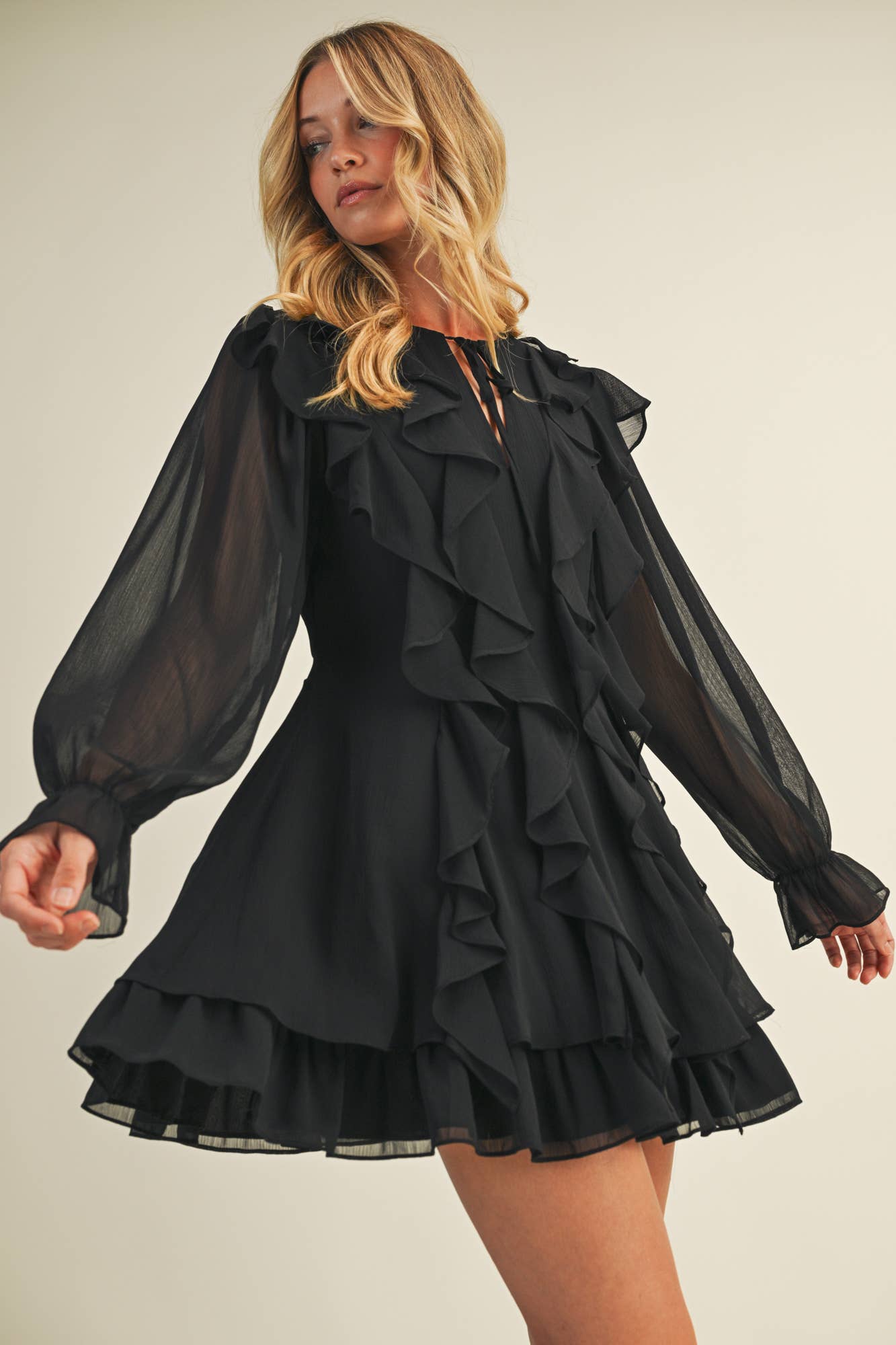 Vivian Ruffled Dress