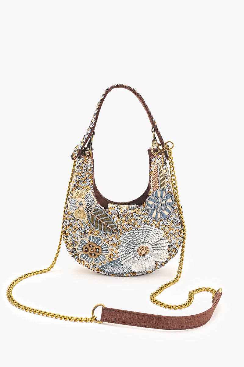 Golden Hour Shimmer Sequin Bag