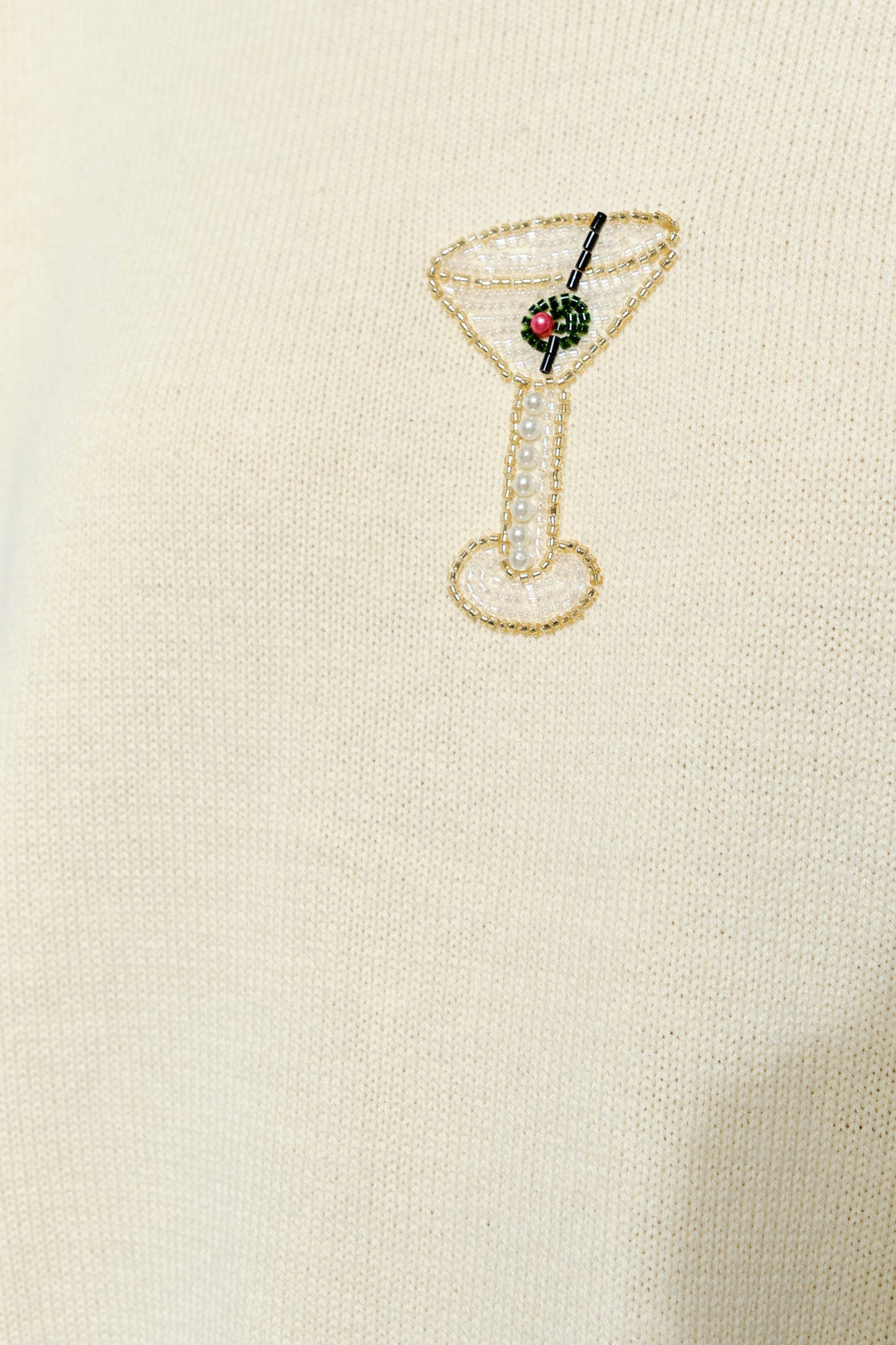 SORA MARTINI BEAD SWEATER - Trendy, Fun, Cozy