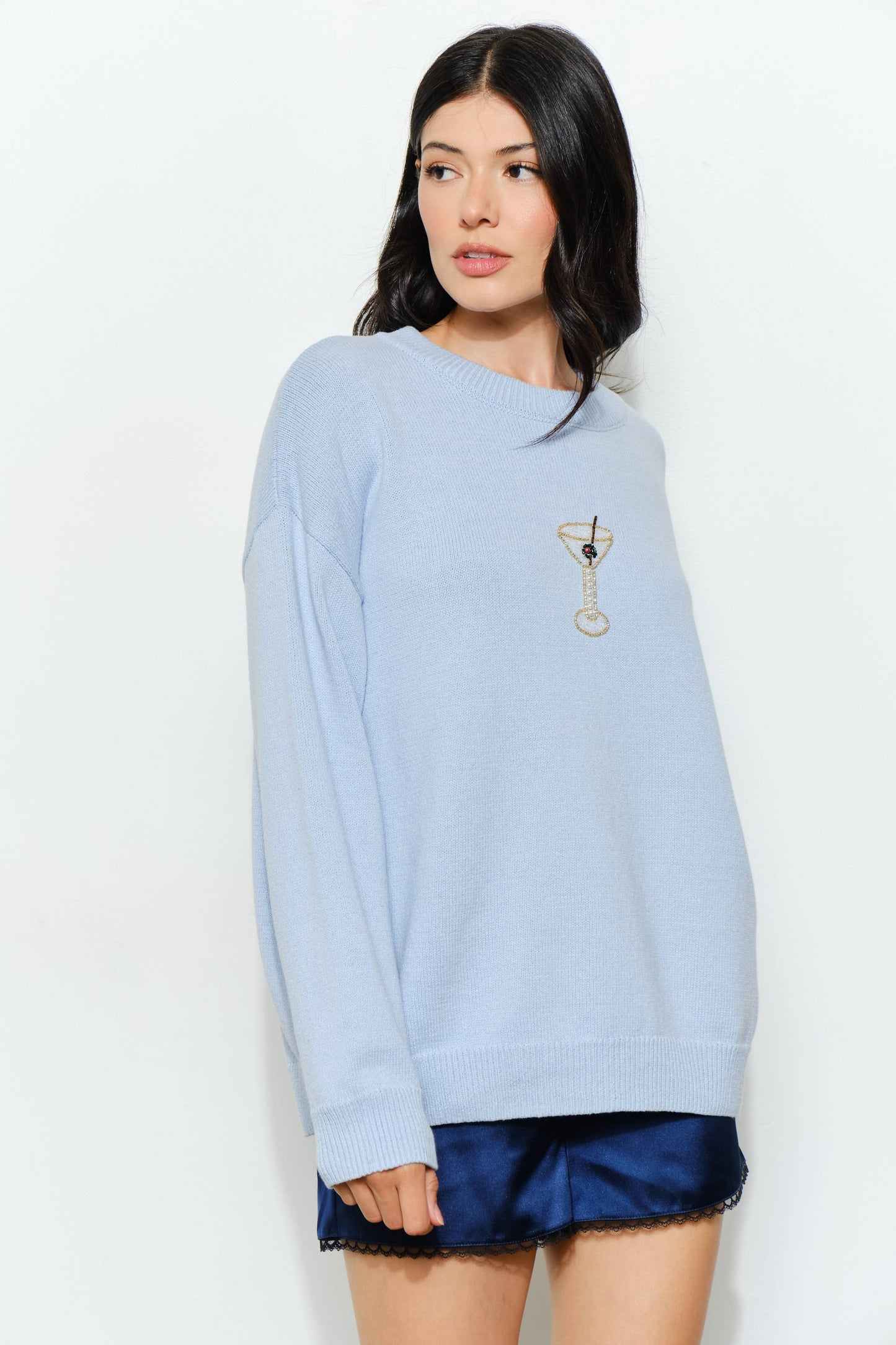 SORA MARTINI BEAD SWEATER - Trendy, Fun, Cozy