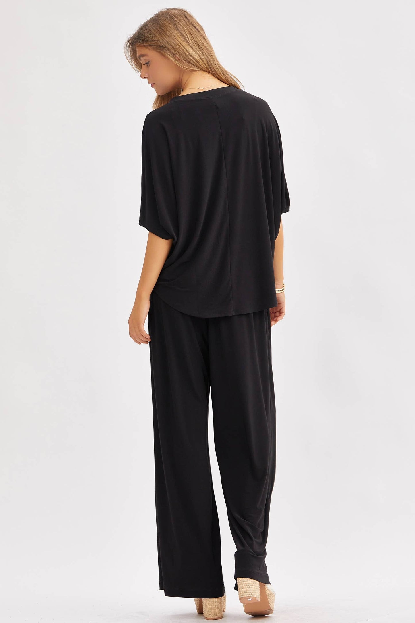 Flowy Top + Wide Leg Set
