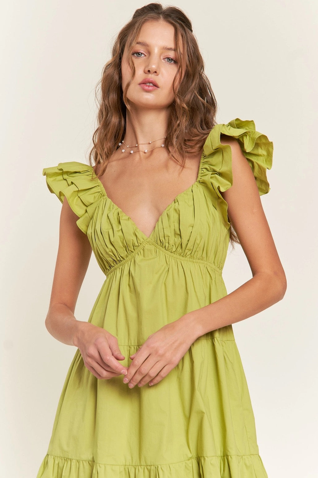Lime Maxi Dress