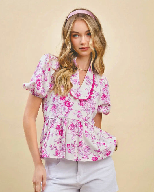 Isa Linen Blouse