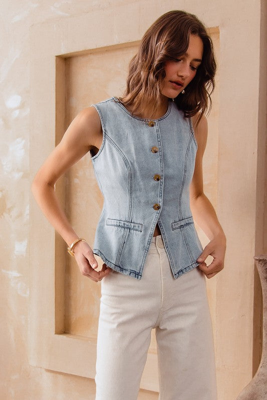 Denim Vest