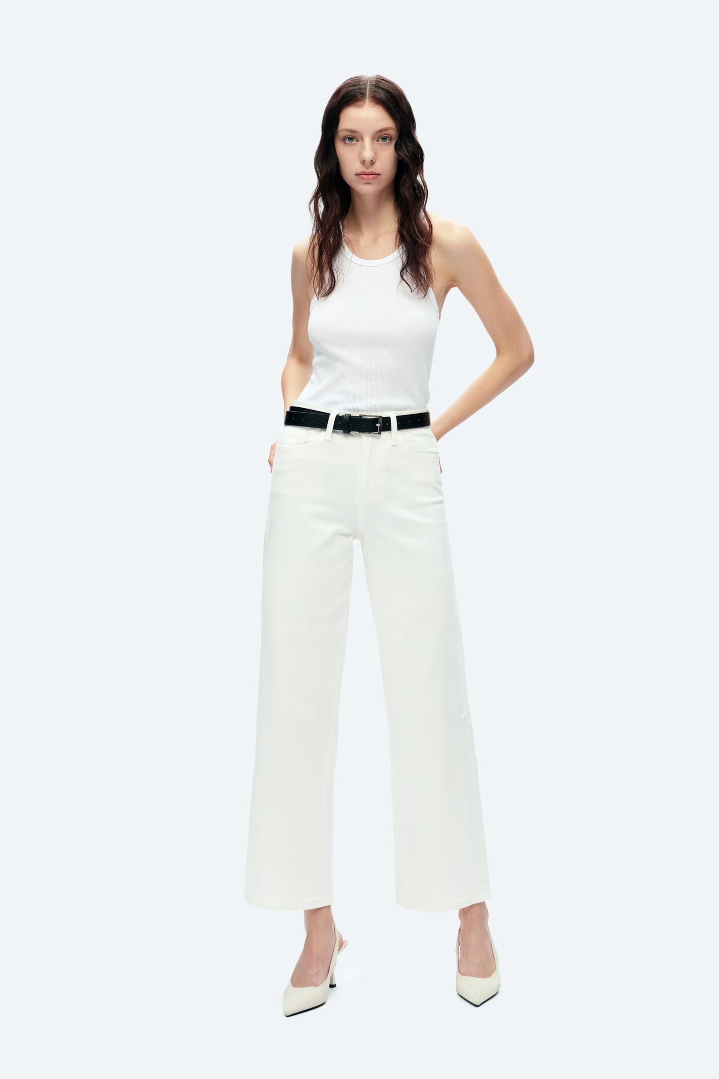 Super stretch White Denim
