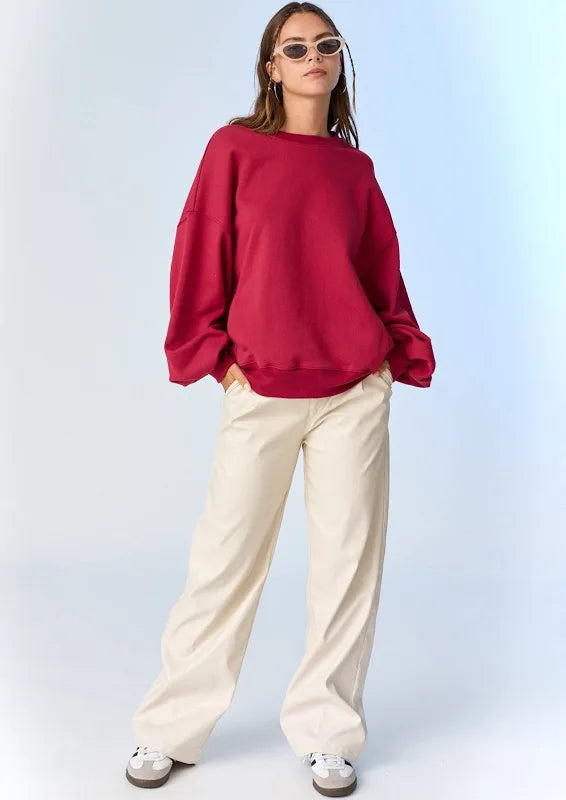 Burgundy Sweatshirt