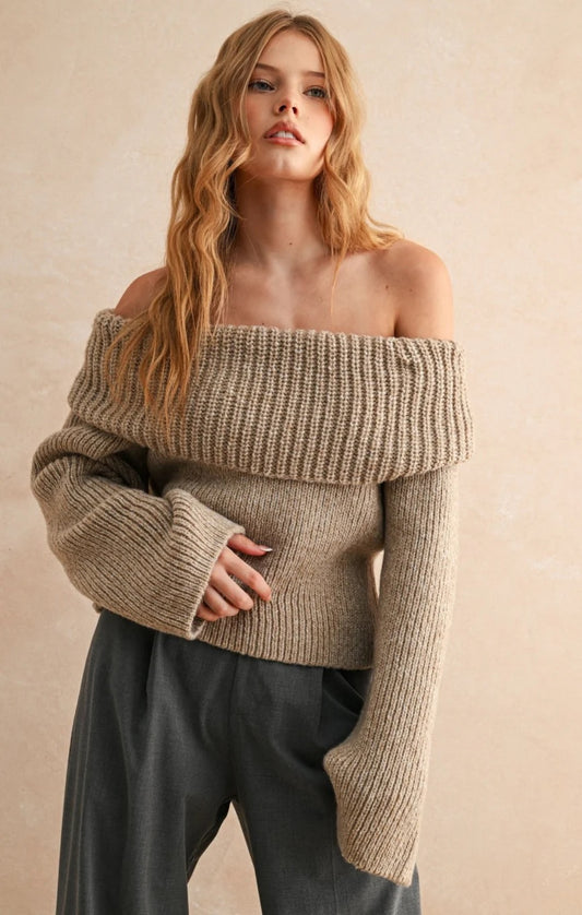 Alice Off Shoulder Sweater