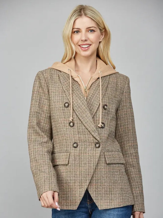 Hooded Blazer