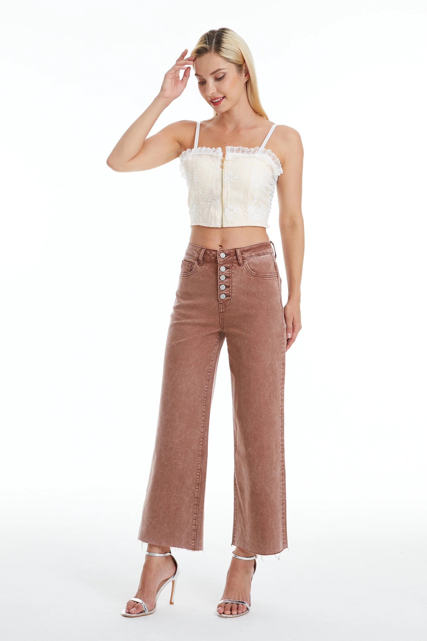 Latte Denim Jeans