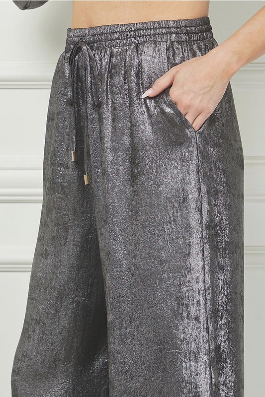 Silver Pant Set