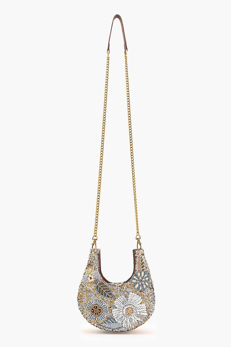 Golden Hour Shimmer Sequin Bag